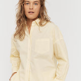 Chiara Long Sleeve Shirt - Soft Yellow