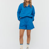 Sprint Windbreaker Short - Electric Blue