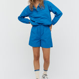Sprint Windbreaker Short - Electric Blue