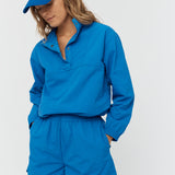 Sprint Windbreaker Short - Electric Blue