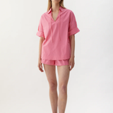 Billie Short Sleeve Shirt - Rosa