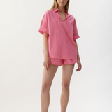 Billie Short Sleeve Shirt - Rosa