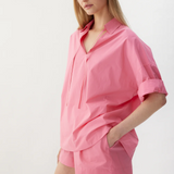 Billie Short Sleeve Shirt - Rosa