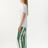 LMND T-Shirt - White/Dark Verde