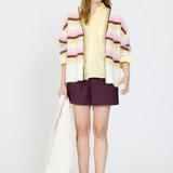 Marea Cardigan - Multi Stripe