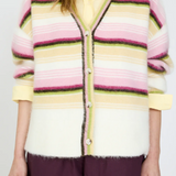Marea Cardigan - Multi Stripe
