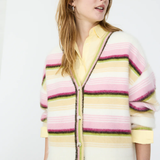 Marea Cardigan - Multi Stripe