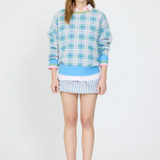 Dakota Knit - Multi Plaid