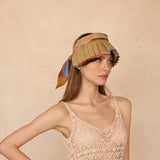 Island Cabana Visor - Vacation / Rainbow