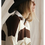 Jersey - Choc/ Cream