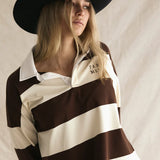 Jersey - Choc/ Cream