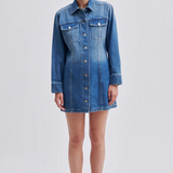 Kylie Dress - Denim Blue