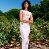 Ariel Mesh Dress - Baby Rose