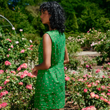 Loelle Dress - Leaf Rose