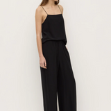 Betty Silk Pant - Black