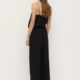 Betty Silk Pant - Black