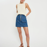 Cameron Denim Mini Skirt
