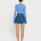 Diana Knit Top - Blue