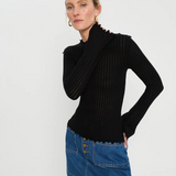 Diana Knit Top - Black