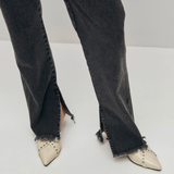 Kansas Black Denim Pants