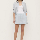Everyday Linen Short - Cloud