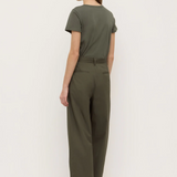 Geno Poplin Pant - Moss
