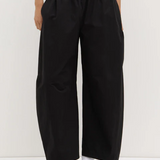 Lola Barrel Pant - Black
