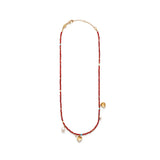 Maroon Harmony Necklace