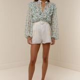 Suki Blouse - Calypso Tile