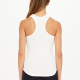 Frankie Rib Tank - White