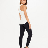 Frankie Rib Tank - White