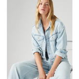 Shrunken ‘90s Trucker Jacket - Luxury Trip Trucker