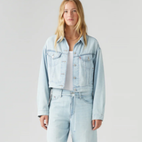 Shrunken ‘90s Trucker Jacket - Luxury Trip Trucker