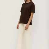 Organic Base Tee - Ganache