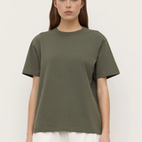 Organic Base Tee - Moss