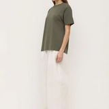 Organic Base Tee - Moss