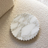 Curvy Tray - White Calacatta
