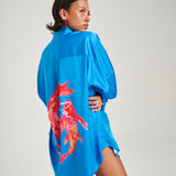LS Oversized Shirt - Koi
