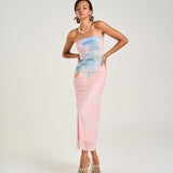 Strapless Mesh Dress - Medusa Phase