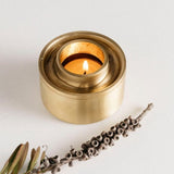 Asteroid Oil Burner - Brass