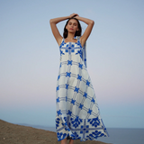 Pippa Dress - Mediterranean Foam