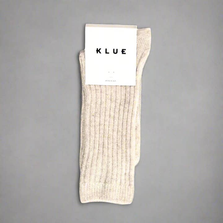 Silk and Wool Dust Star Socks