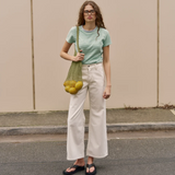 Skye Trouser - Bone