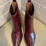 Jessie Ankle Boot - Burgundy Choc