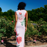 Ariel Mesh Dress - Baby Rose