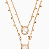 Ovo Scapulaire Mother of Pearl Necklace