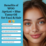 Blue Tansy + Apricot Oil