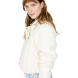 Sienna Quilted Bomber Jacket - Birch Quilt