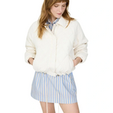 Sienna Quilted Bomber Jacket - Birch Quilt