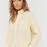 Chiara Long Sleeve Shirt - Soft Yellow